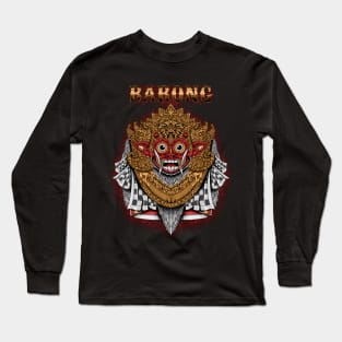 Barong Balinese Long Sleeve T-Shirt